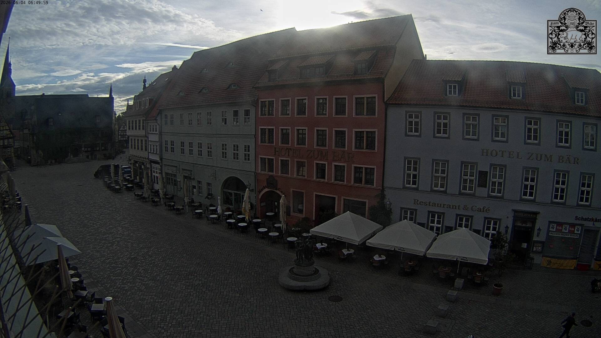 Archiv Foto Webcam Marktplatz Quedlinburg