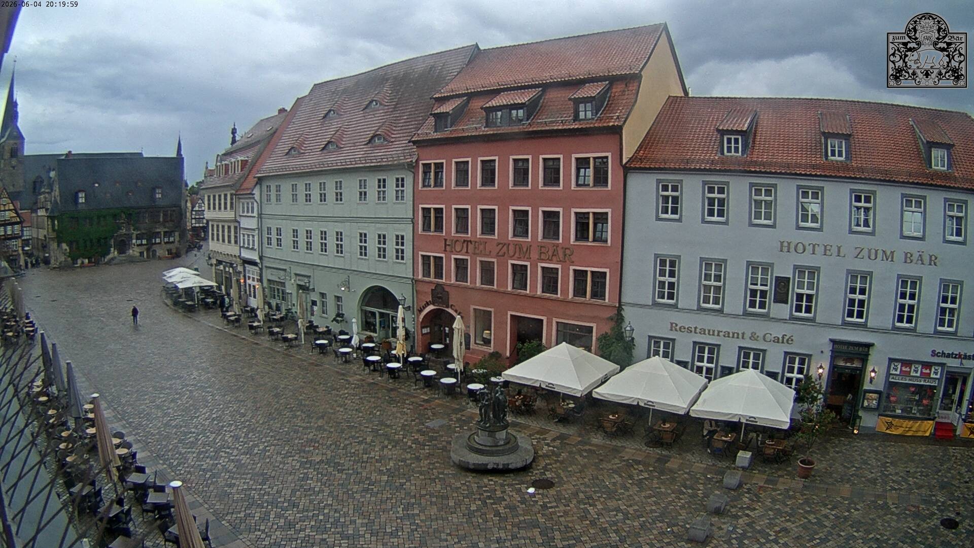 Archiv Foto Webcam Marktplatz Quedlinburg