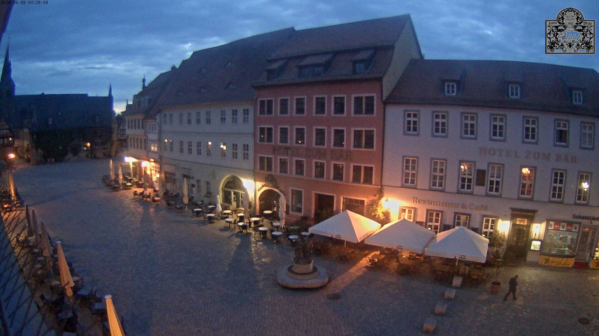 Archiv Foto Webcam Marktplatz Quedlinburg