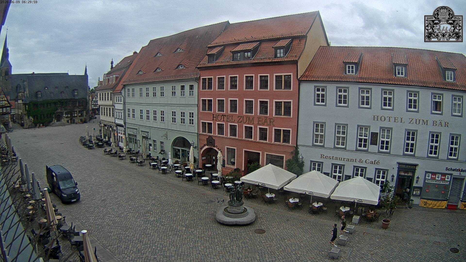 Archiv Foto Webcam Marktplatz Quedlinburg