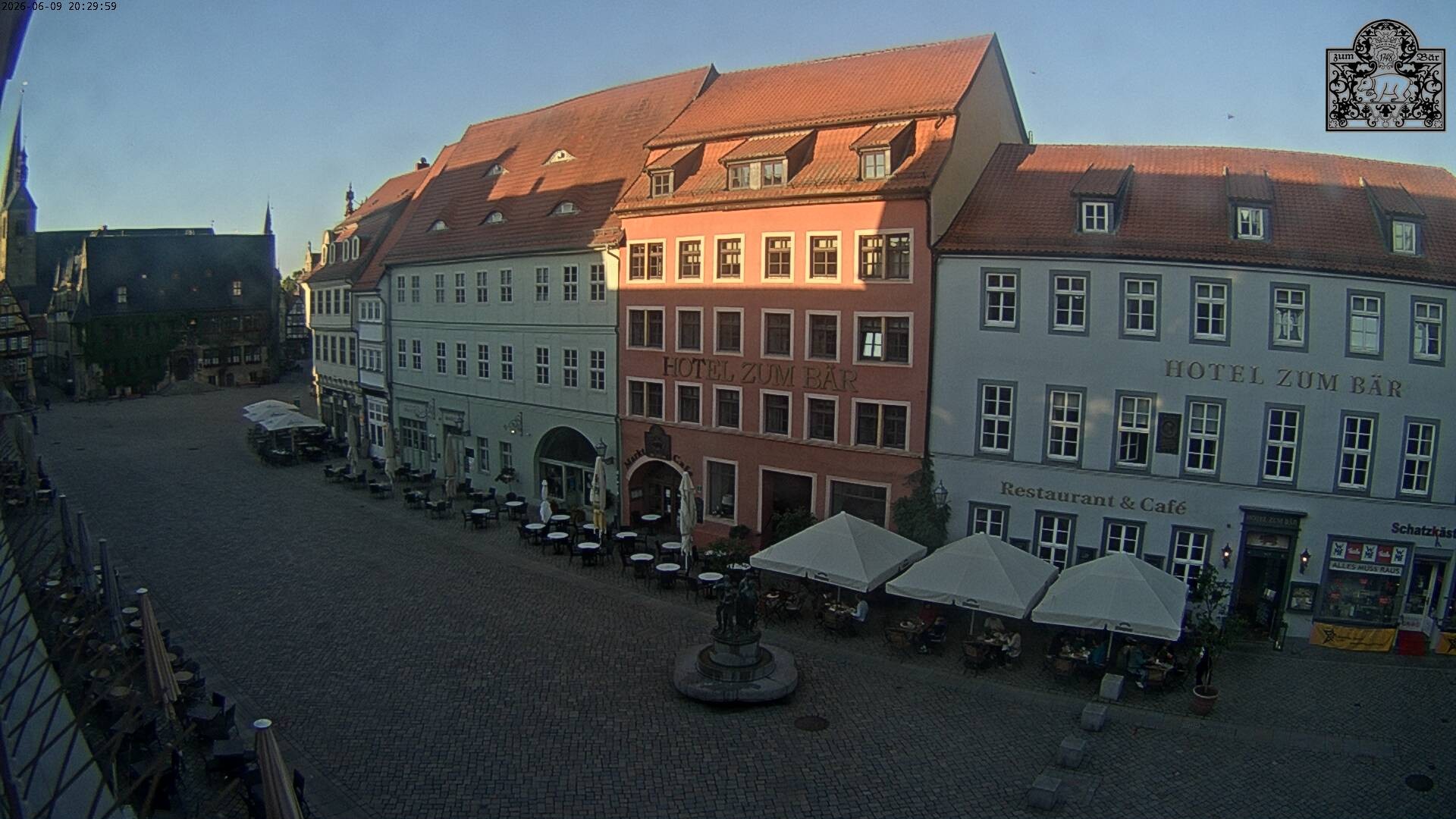 Archiv Foto Webcam Marktplatz Quedlinburg