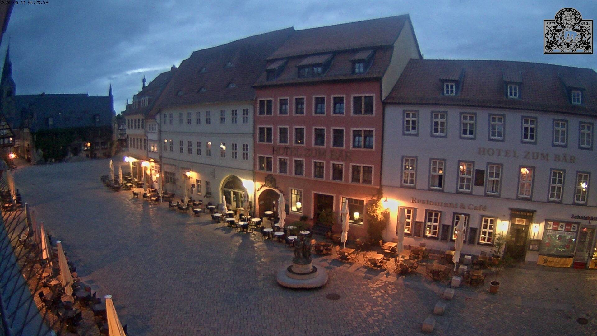 Archiv Foto Webcam Marktplatz Quedlinburg