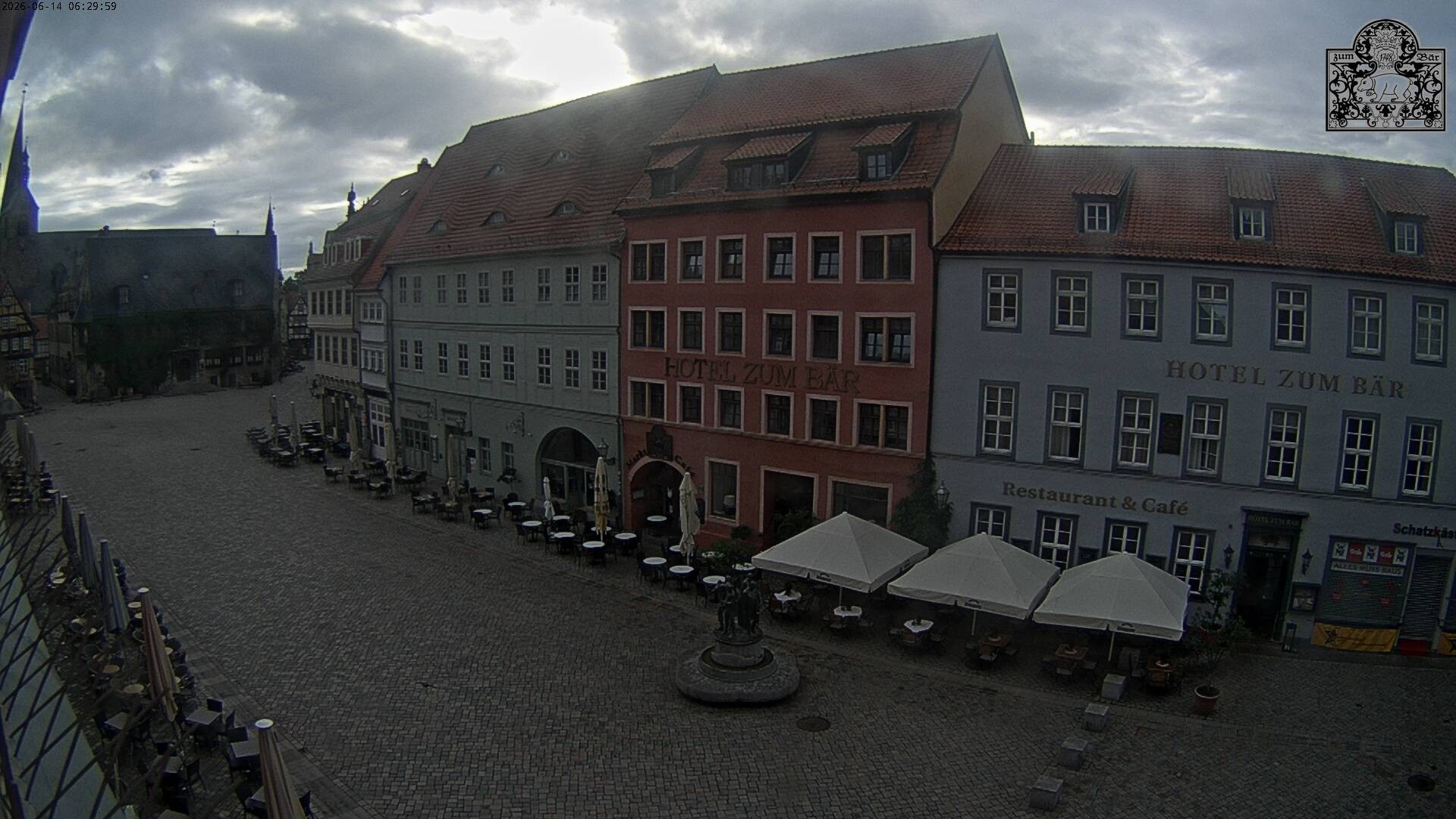 Archiv Foto Webcam Marktplatz Quedlinburg