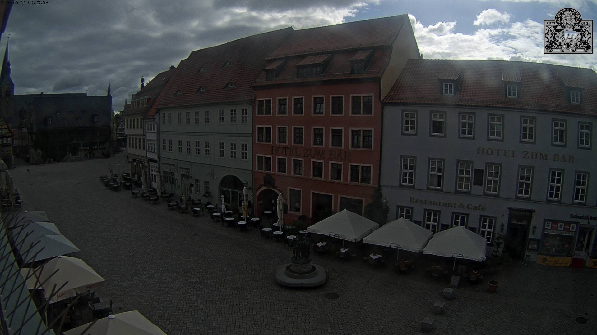 Archiv Foto Webcam Marktplatz Quedlinburg