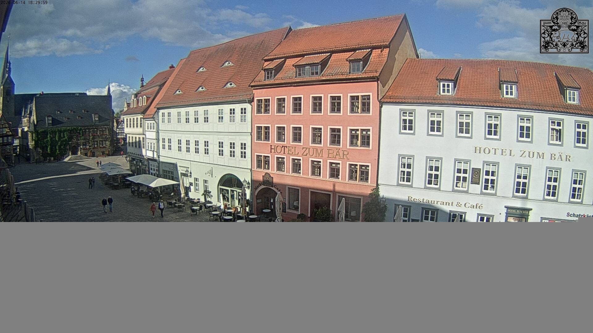 Archiv Foto Webcam Marktplatz Quedlinburg