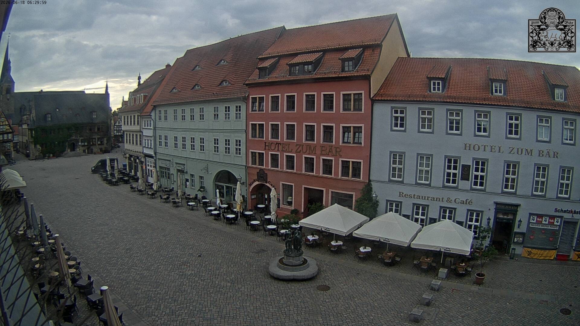 Archived image Webcam Quedlinburg: Market Place