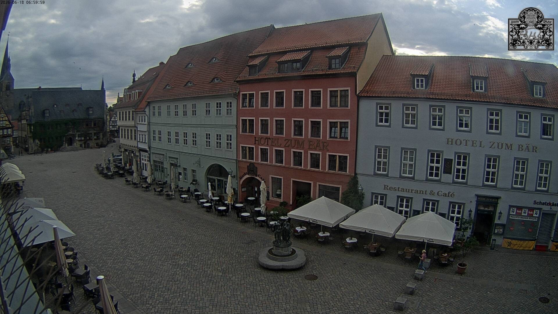 Archived image Webcam Quedlinburg: Market Place
