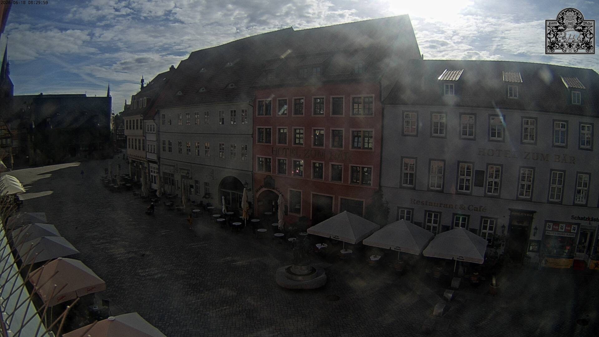 Archived image Webcam Quedlinburg: Market Place