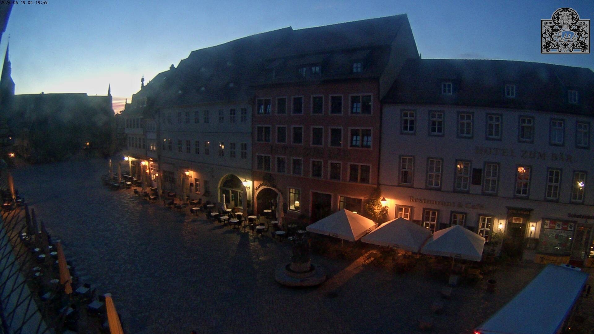 Archiv Foto Webcam Marktplatz Quedlinburg
