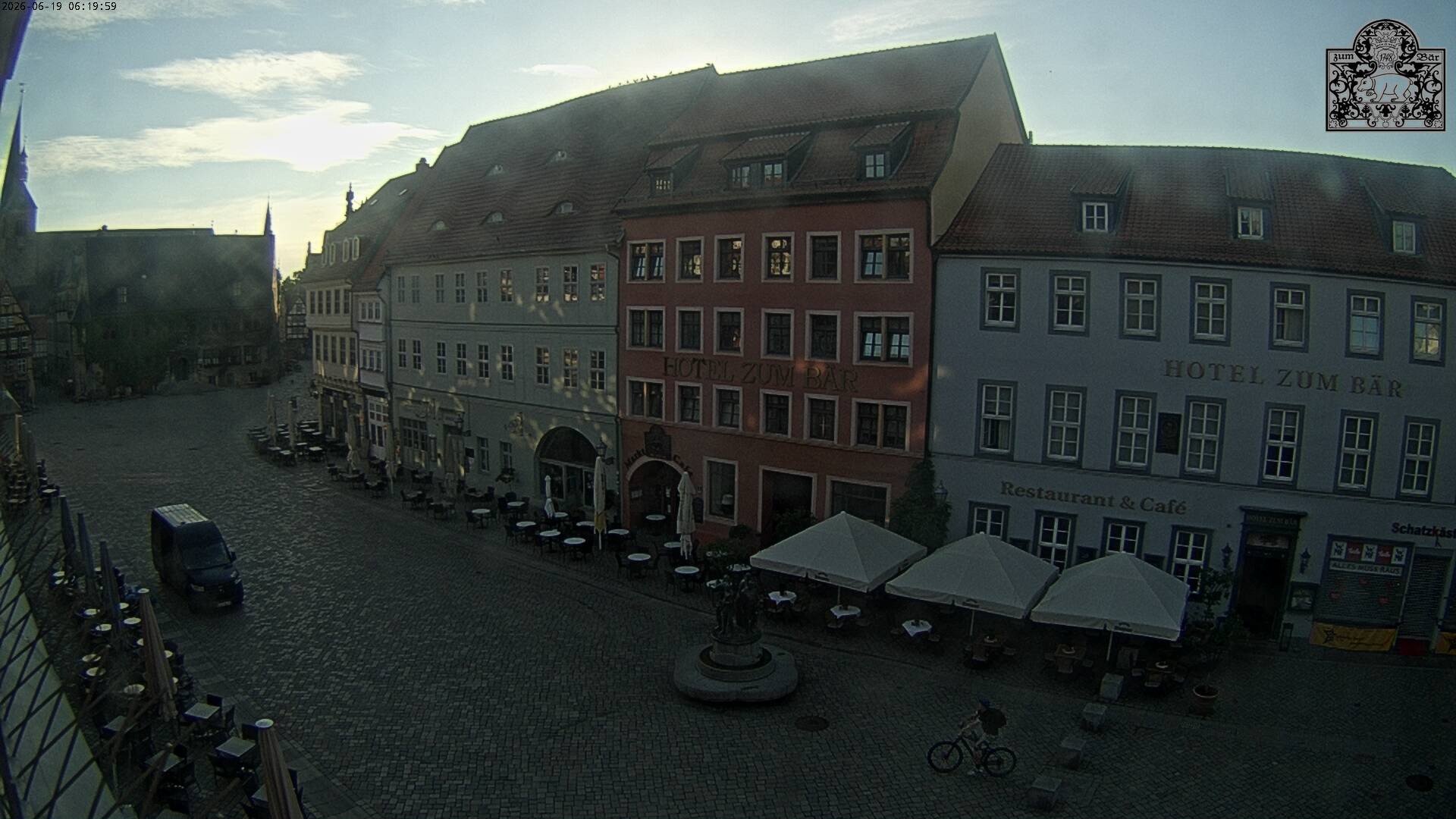 Archiv Foto Webcam Marktplatz Quedlinburg