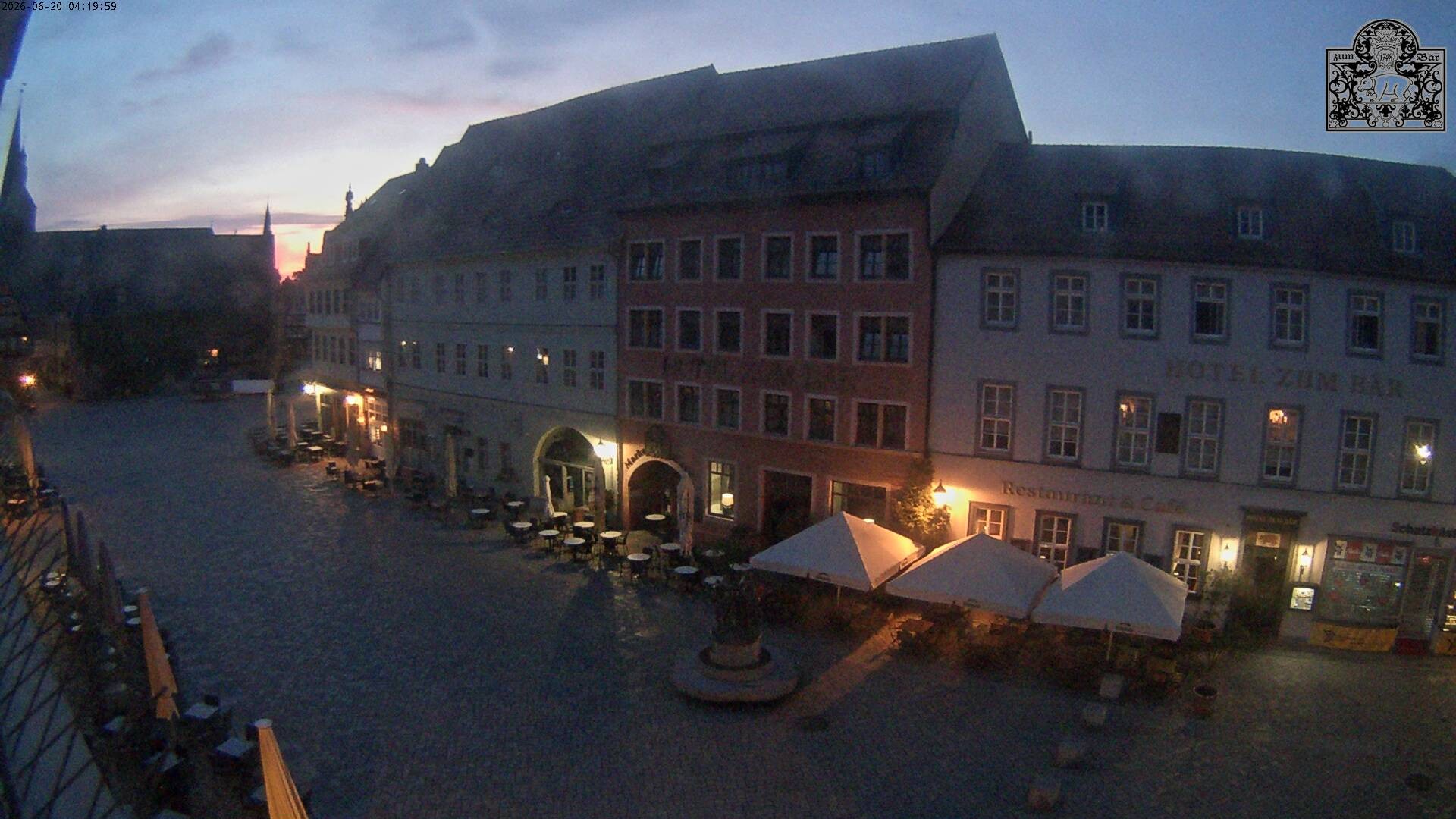 Archiv Foto Webcam Marktplatz Quedlinburg