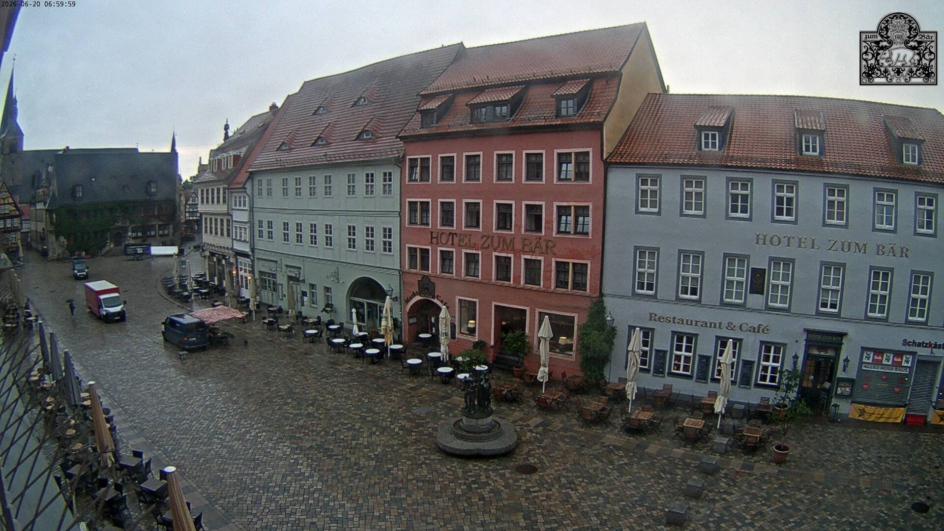 Archiv Foto Webcam Marktplatz Quedlinburg