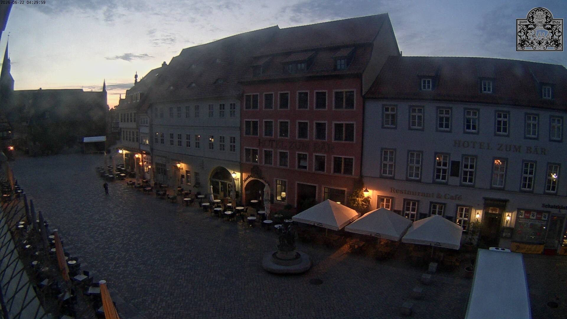 Archiv Foto Webcam Marktplatz Quedlinburg