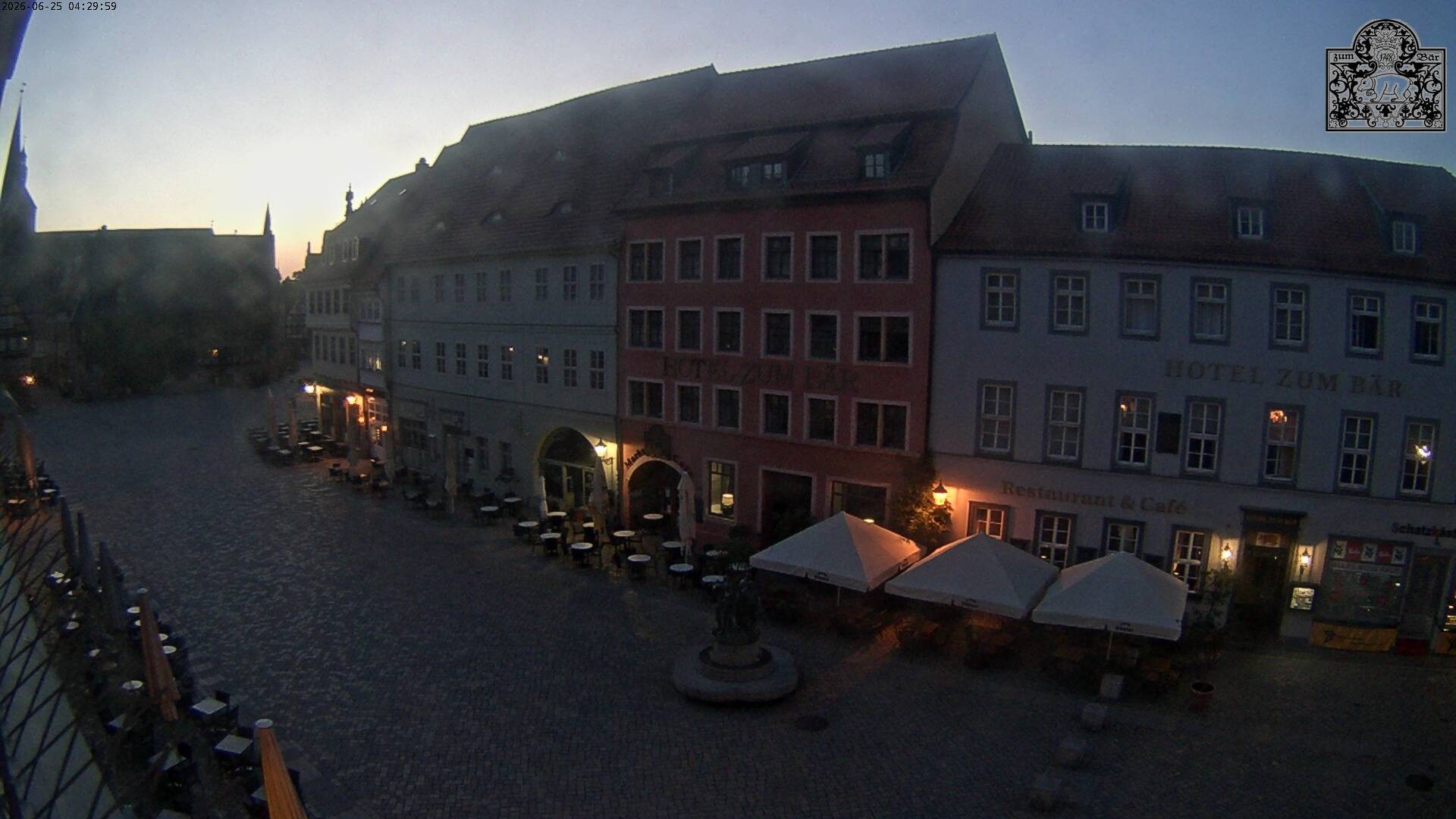 Archiv Foto Webcam Marktplatz Quedlinburg