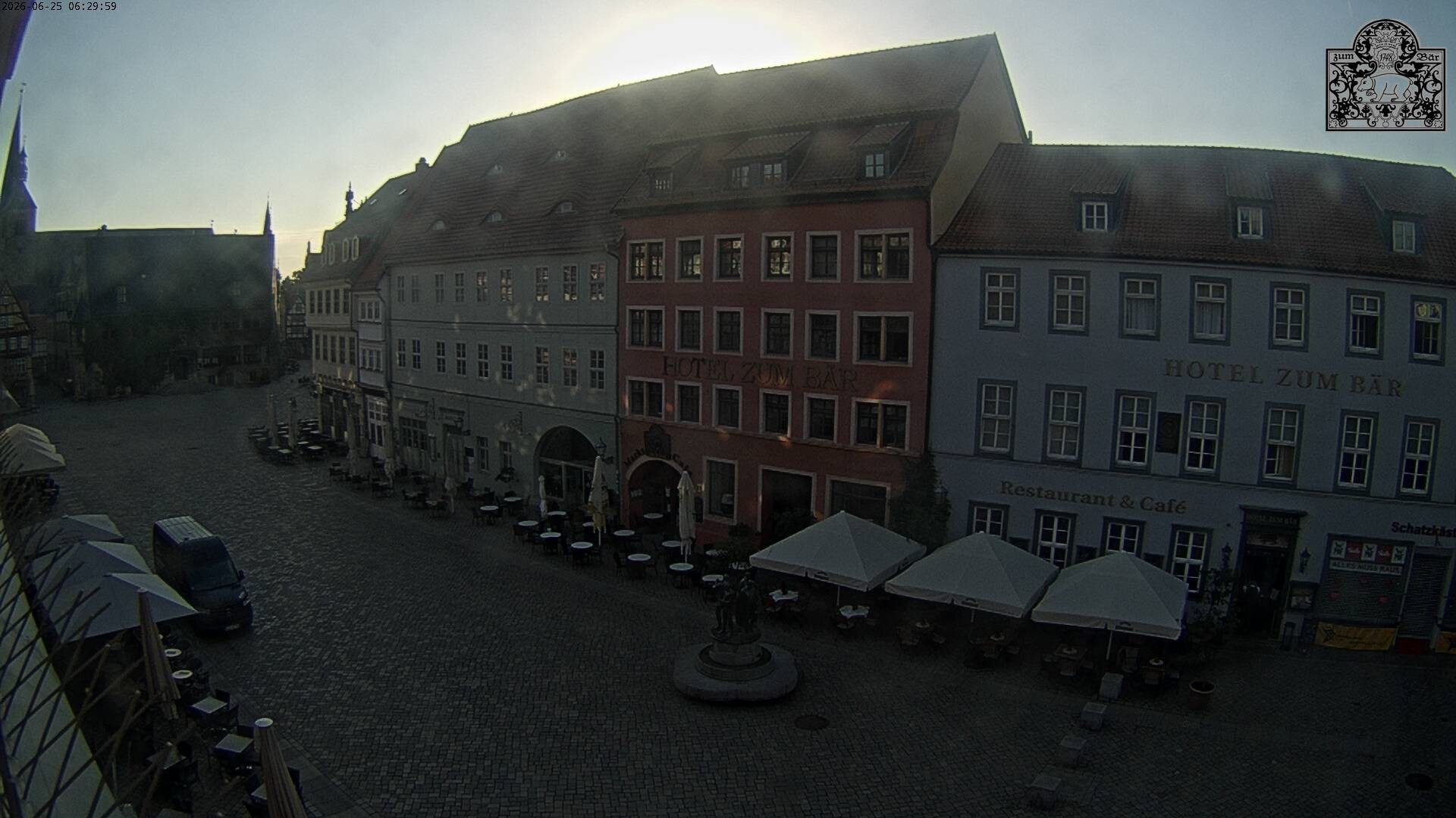 Archiv Foto Webcam Marktplatz Quedlinburg