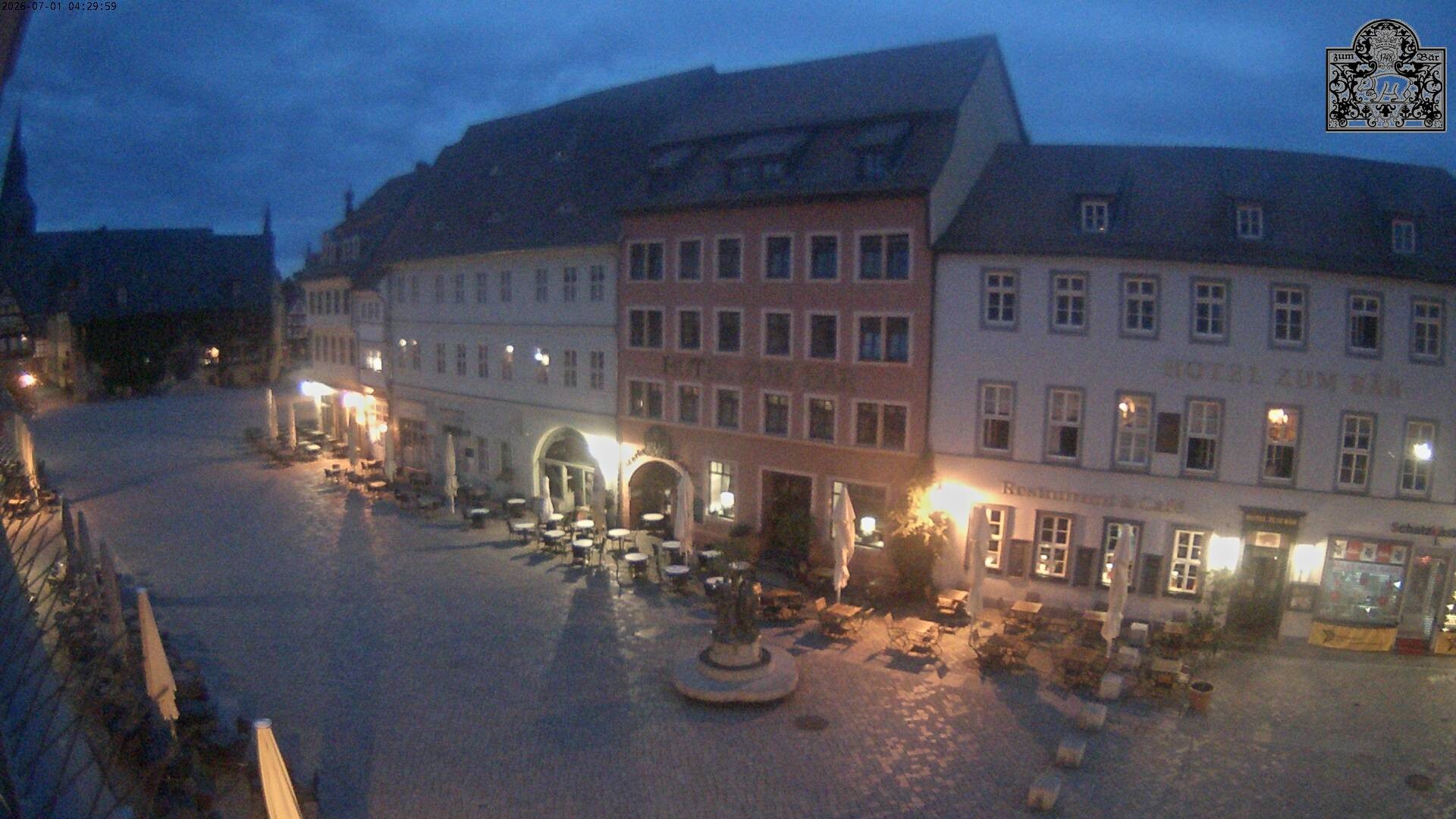 Archiv Foto Webcam Marktplatz Quedlinburg
