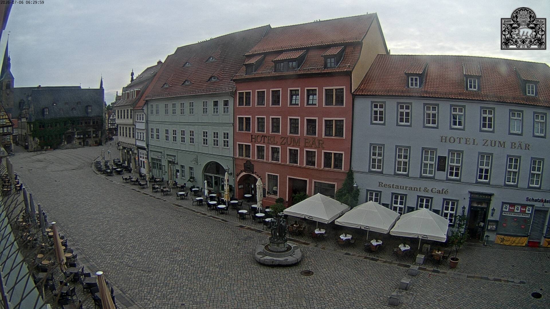 Archived image Webcam Quedlinburg: Market Place