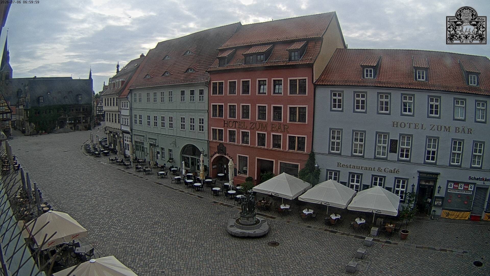 Archived image Webcam Quedlinburg: Market Place