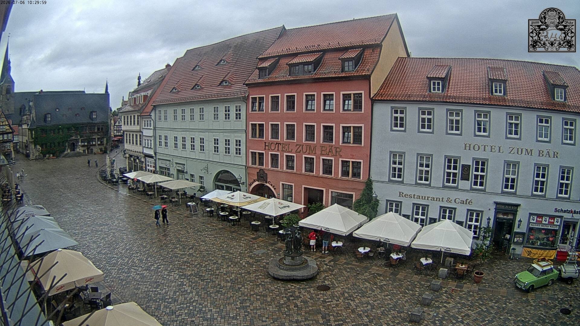 Archived image Webcam Quedlinburg: Market Place