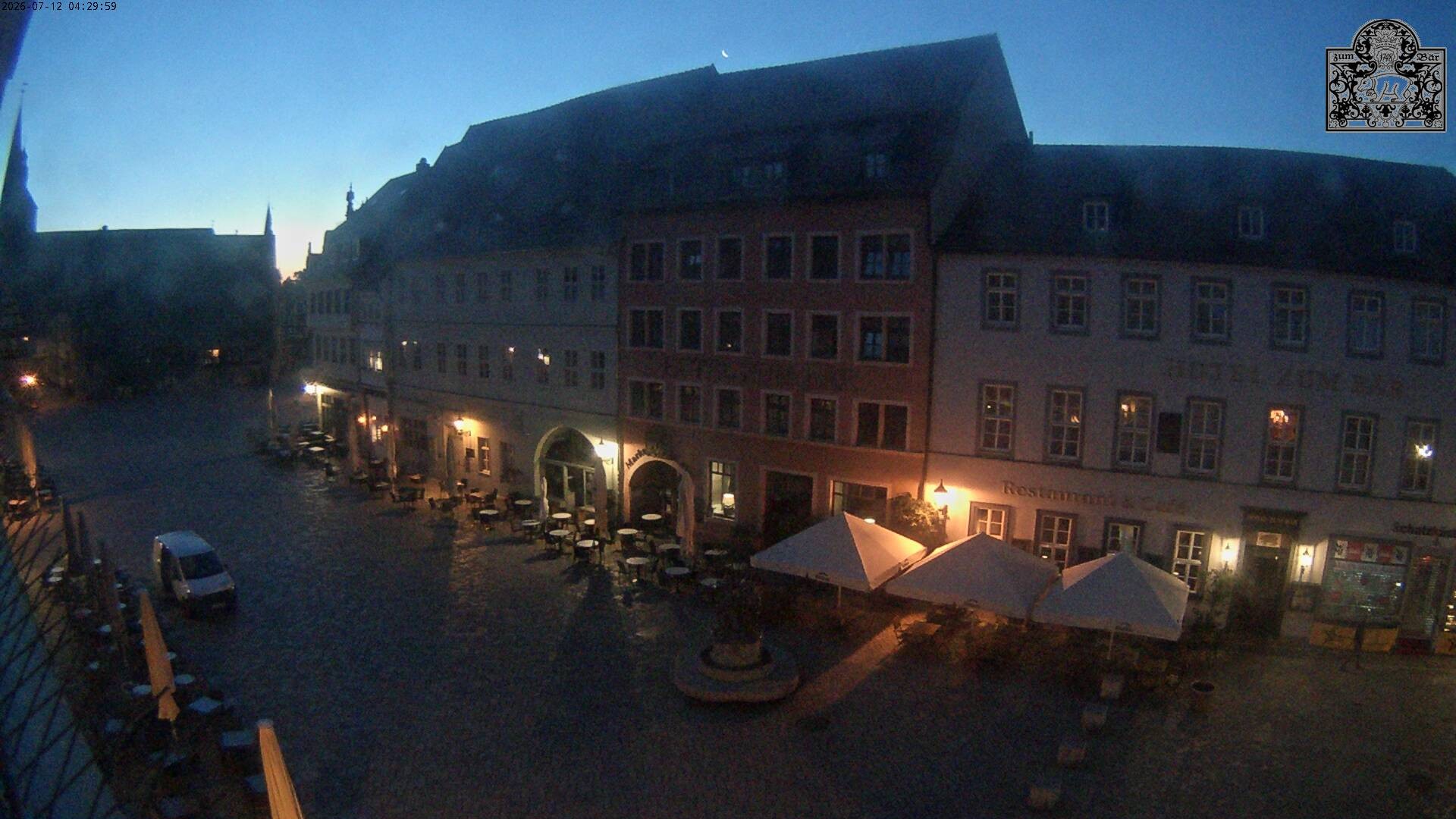 Archived image Webcam Quedlinburg: Market Place