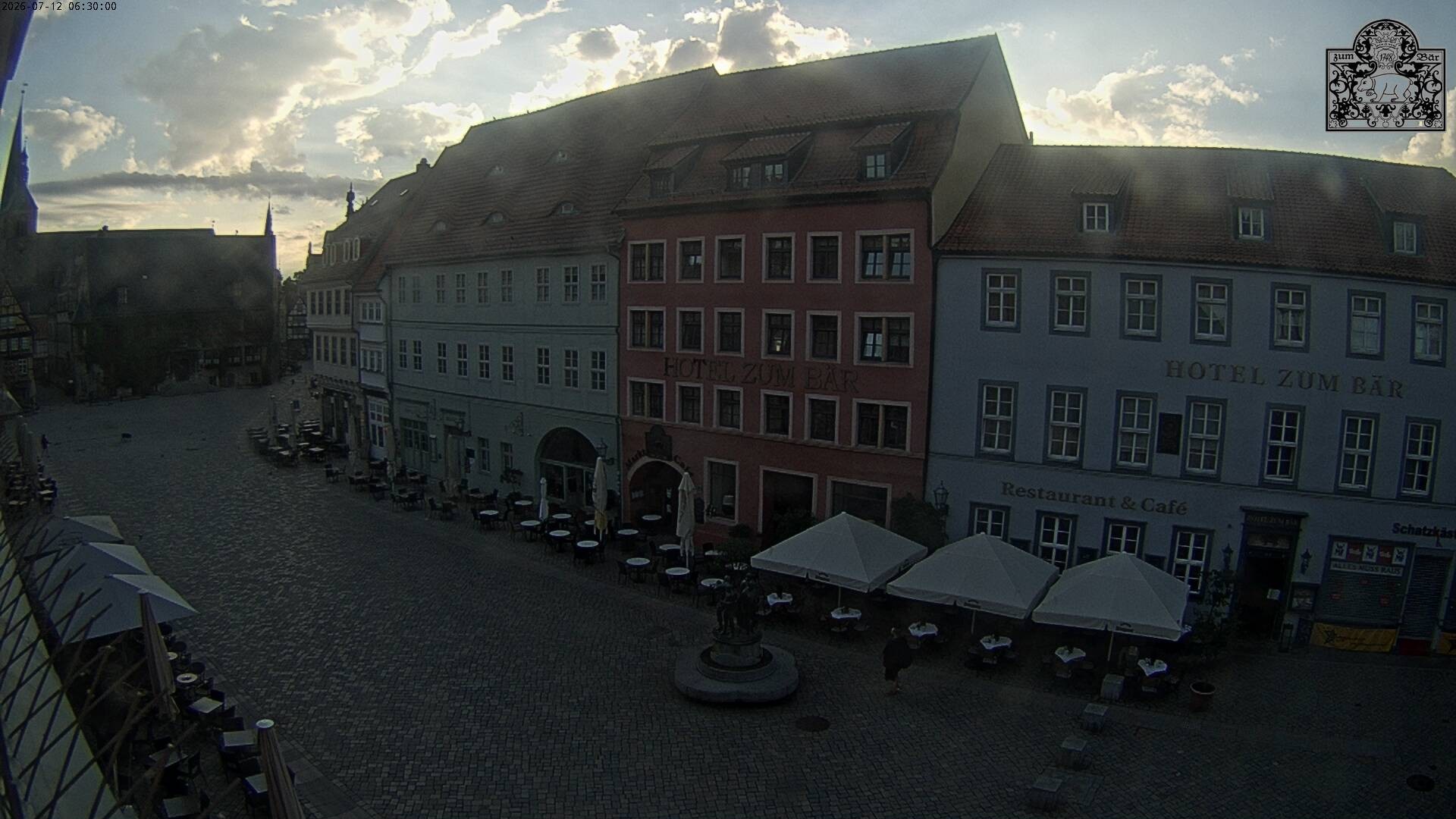 Archived image Webcam Quedlinburg: Market Place