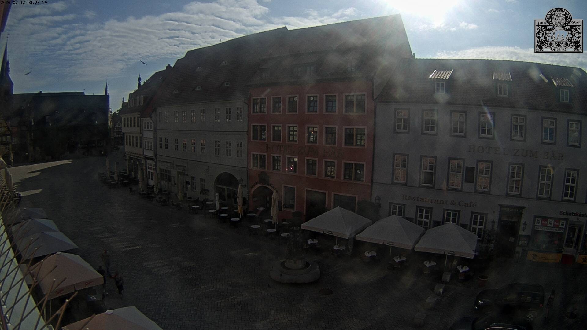 Archived image Webcam Quedlinburg: Market Place