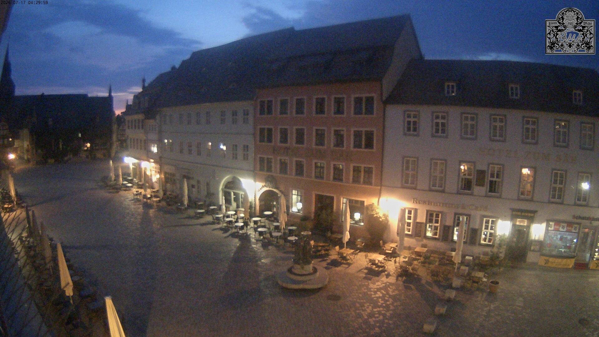 Archiv Foto Webcam Marktplatz Quedlinburg