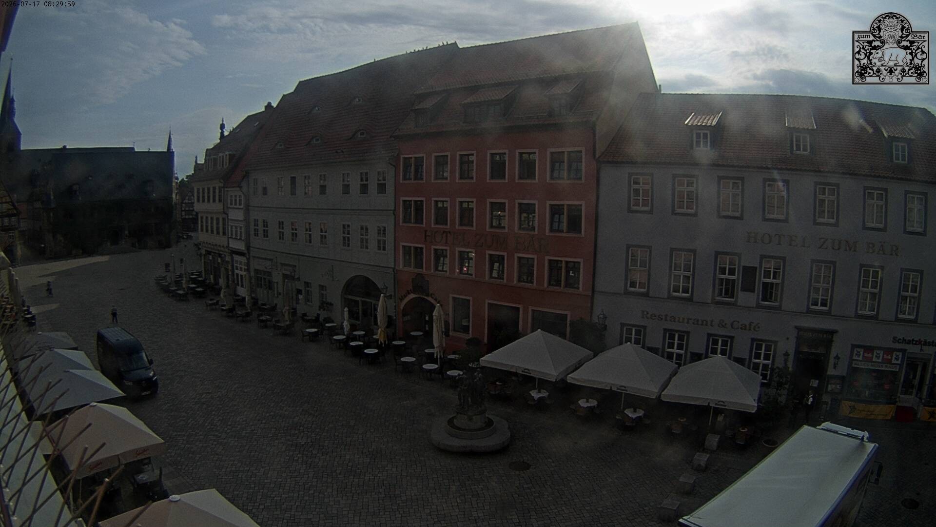 Archiv Foto Webcam Marktplatz Quedlinburg