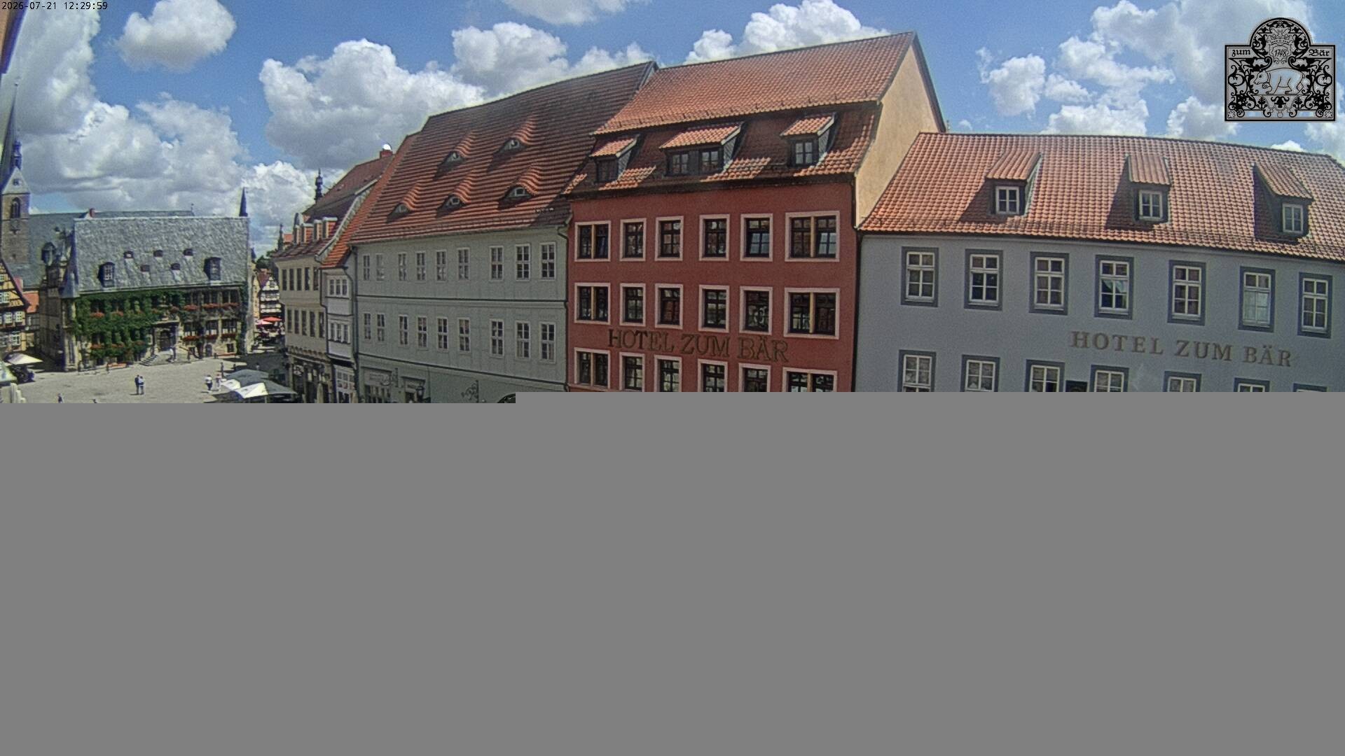 Archiv Foto Webcam Marktplatz Quedlinburg