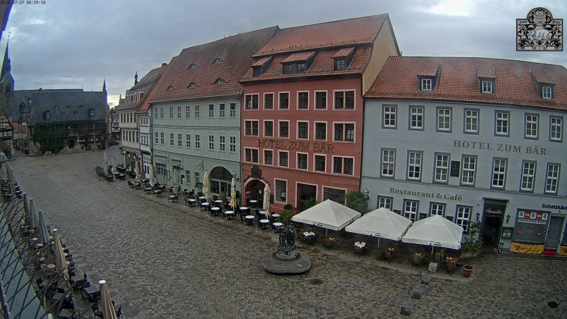 Archived image Webcam Quedlinburg: Market Place