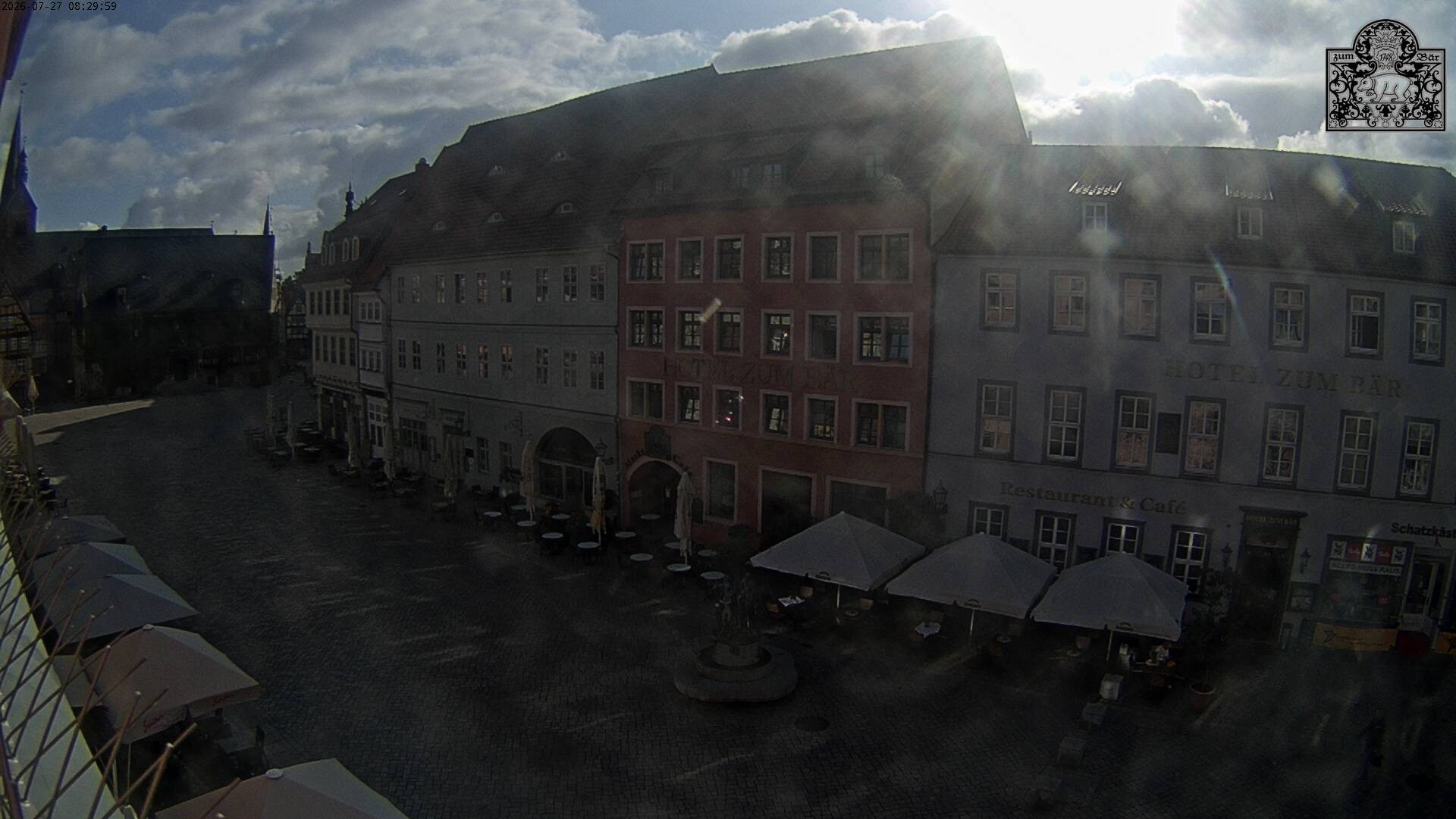 Archived image Webcam Quedlinburg: Market Place