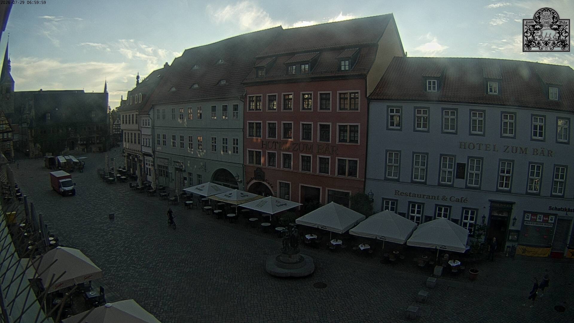 Archiv Foto Webcam Marktplatz Quedlinburg