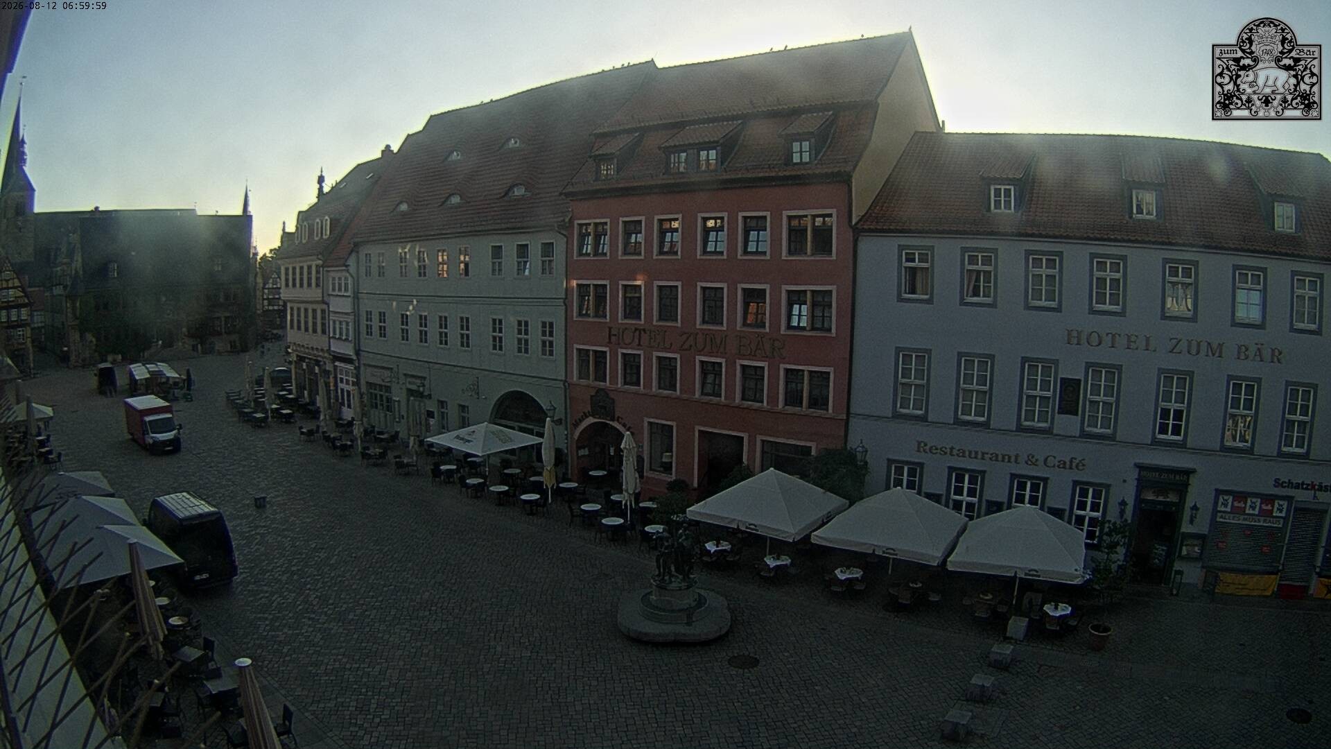 Archiv Foto Webcam Marktplatz Quedlinburg