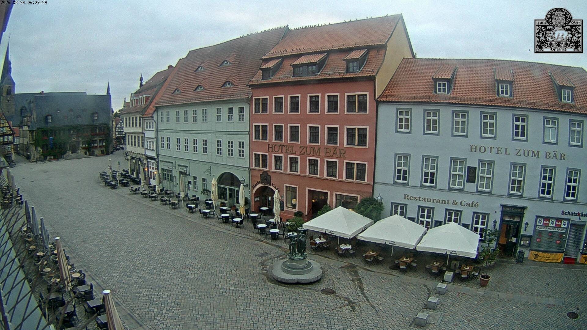 Archiv Foto Webcam Marktplatz Quedlinburg