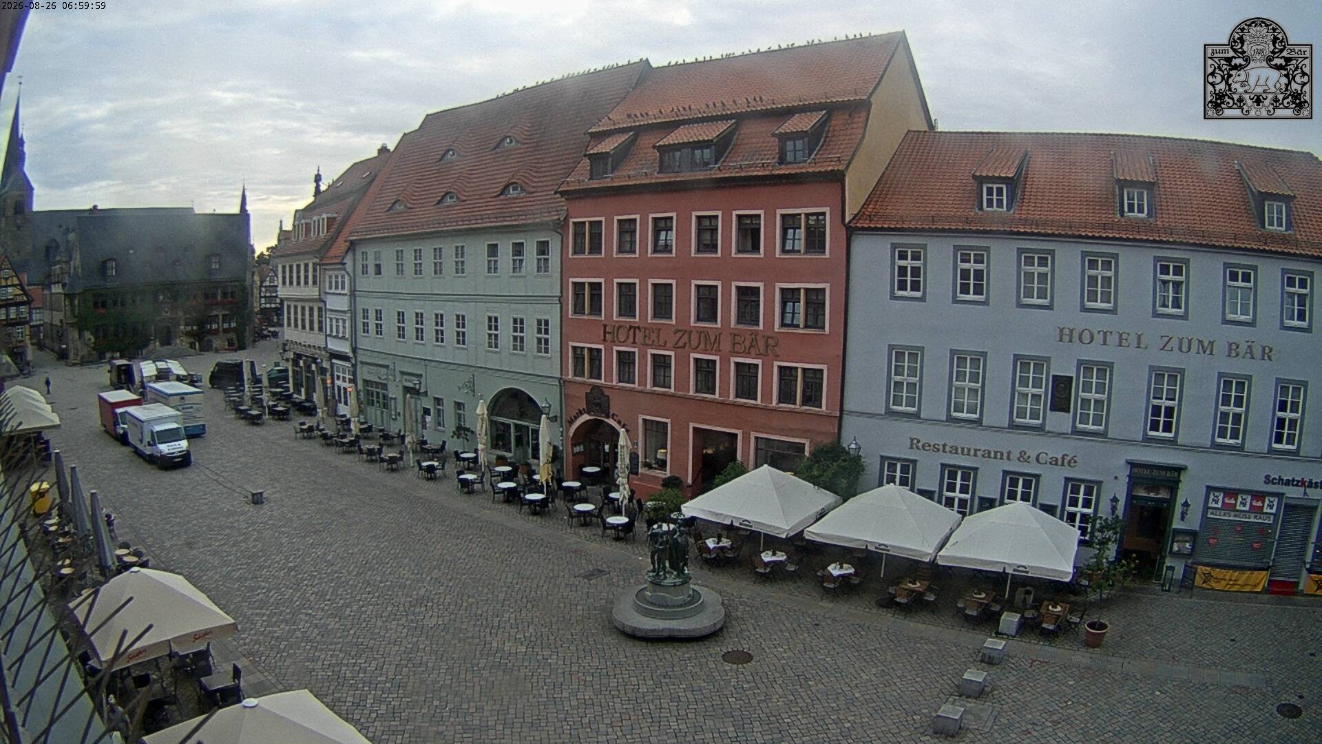 Archived image Webcam Quedlinburg: Market Place