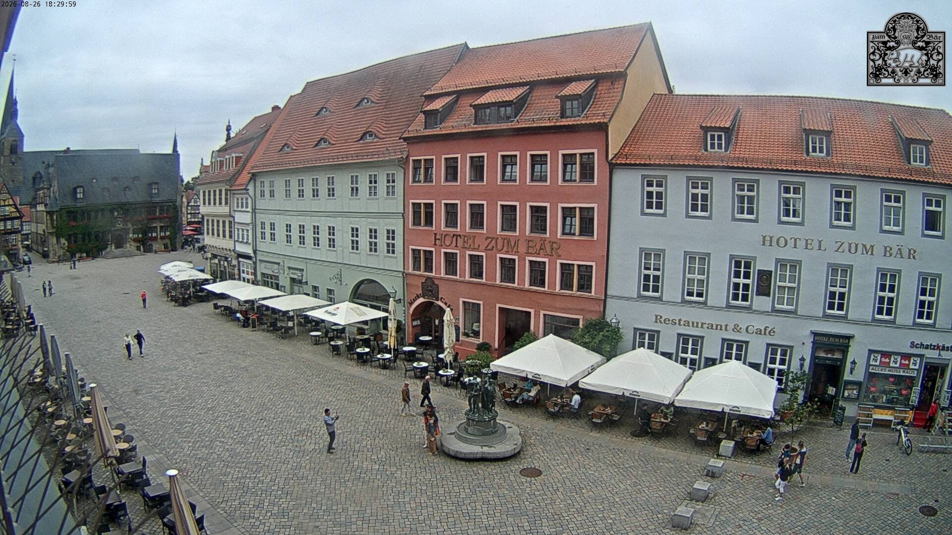 Archived image Webcam Quedlinburg: Market Place