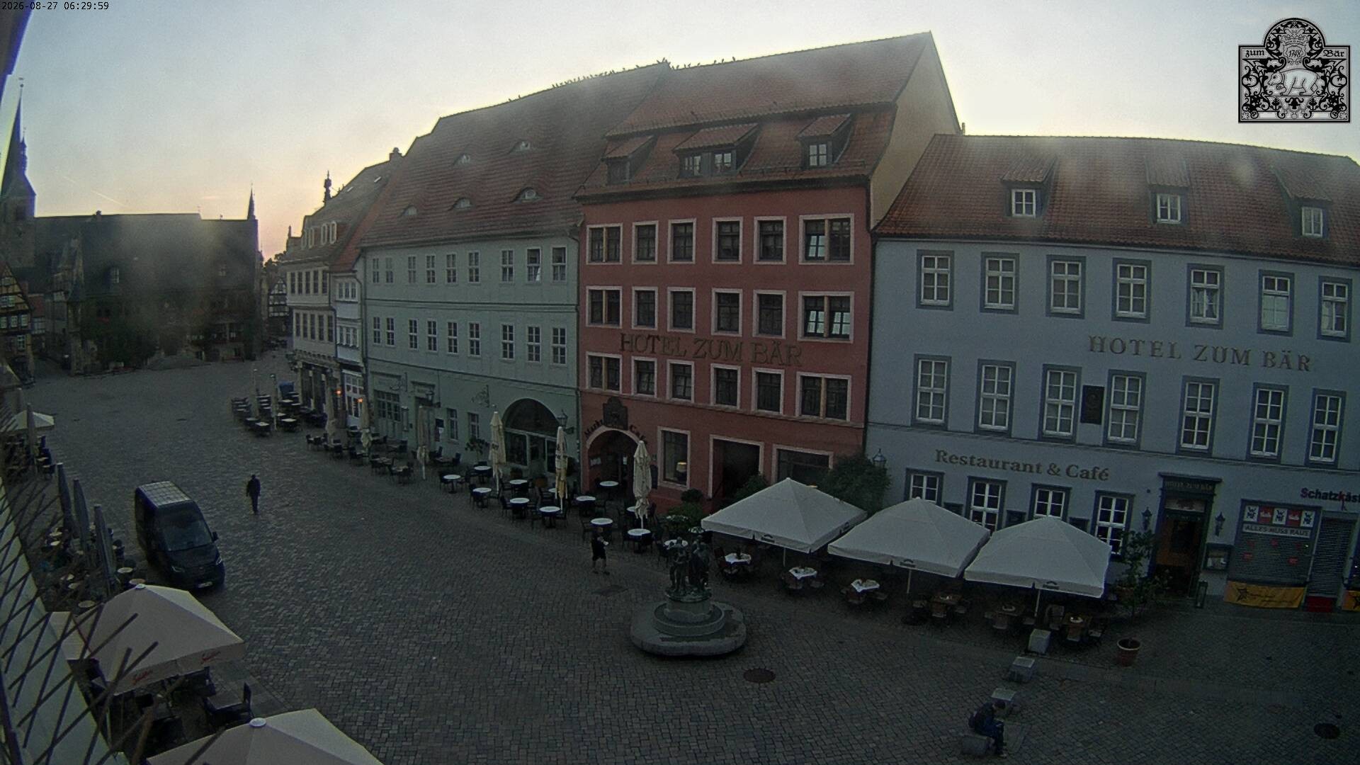 Archiv Foto Webcam Marktplatz Quedlinburg