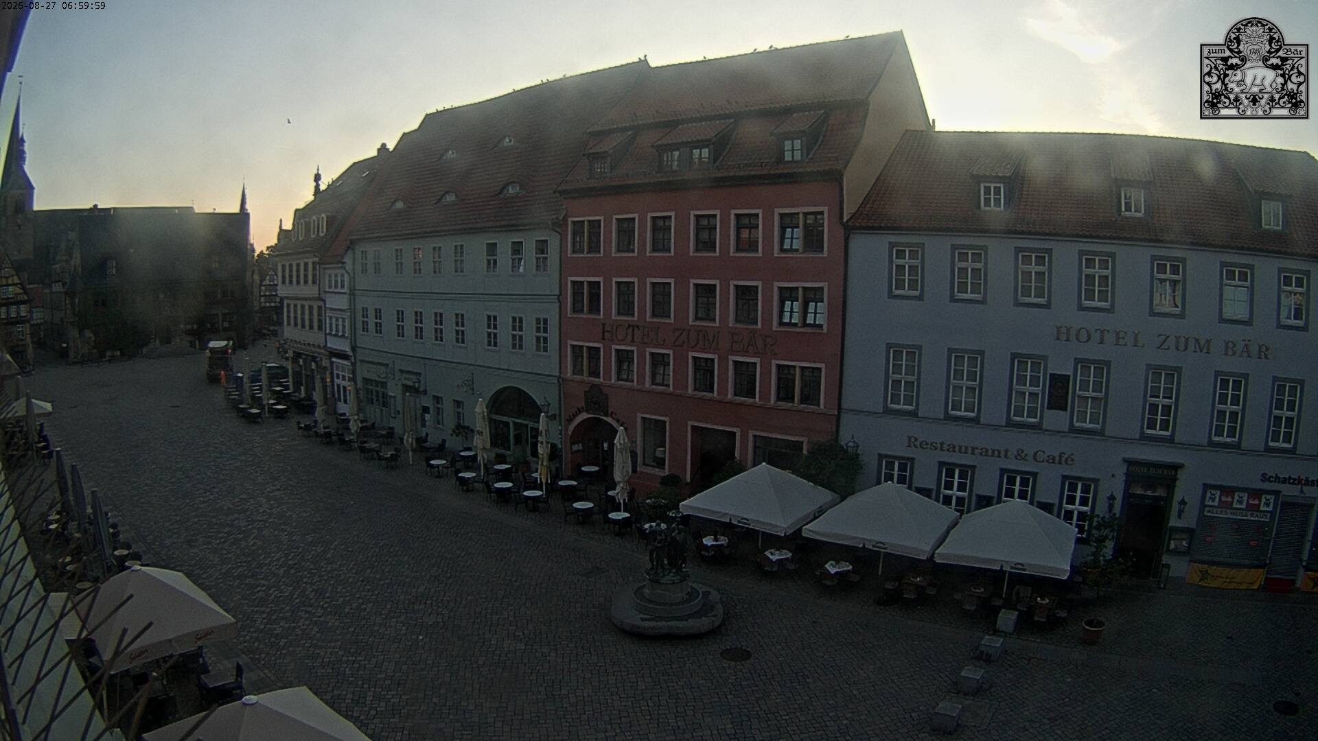 Archiv Foto Webcam Marktplatz Quedlinburg