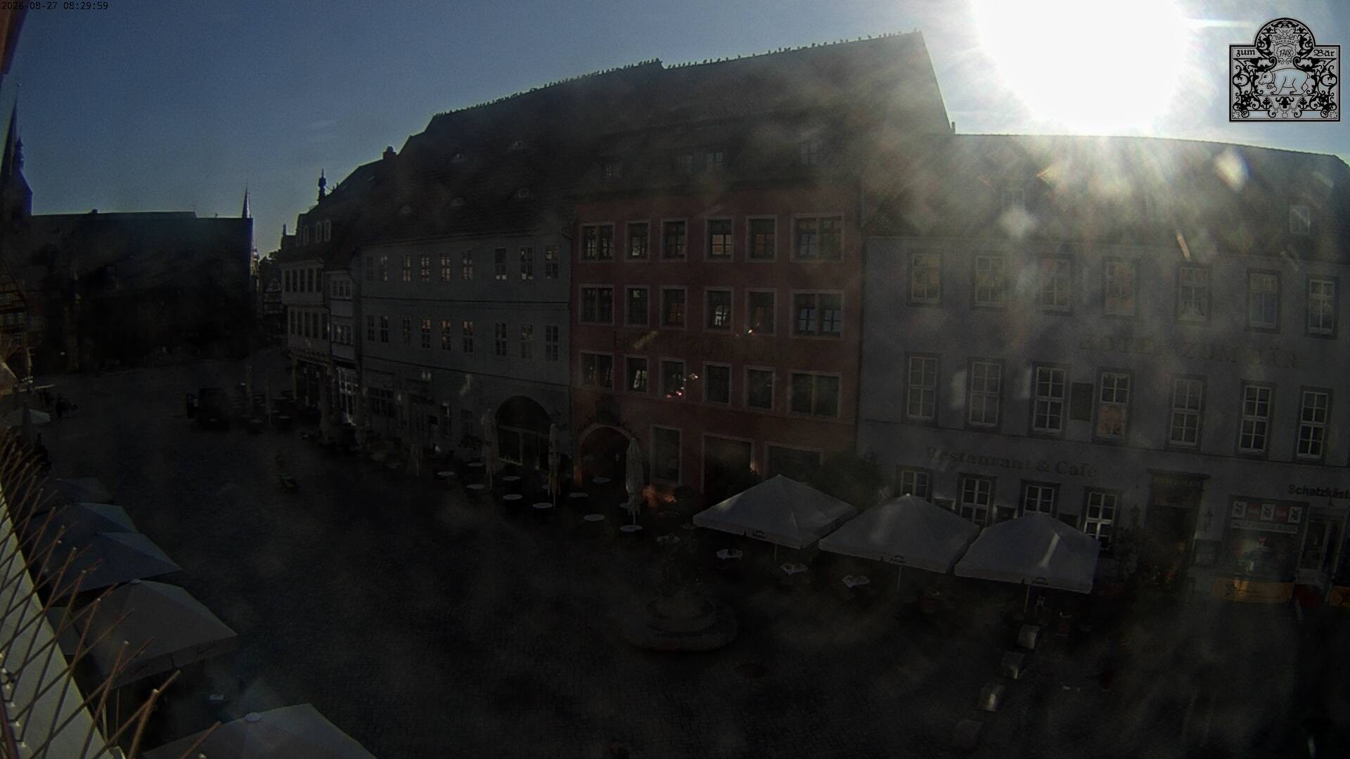 Archiv Foto Webcam Marktplatz Quedlinburg