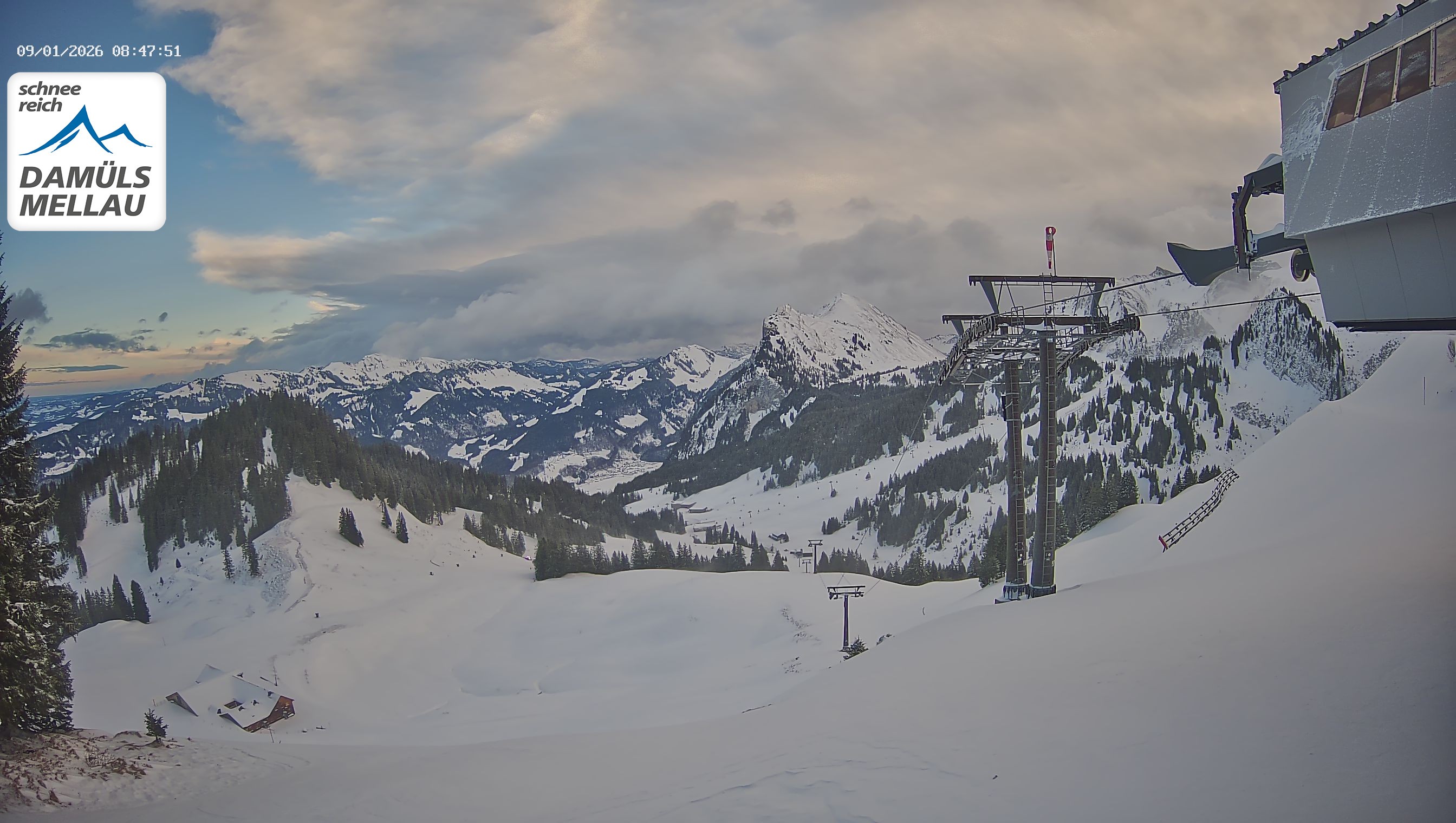 Archiv Foto Webcam Mellau im Bregenzerwald