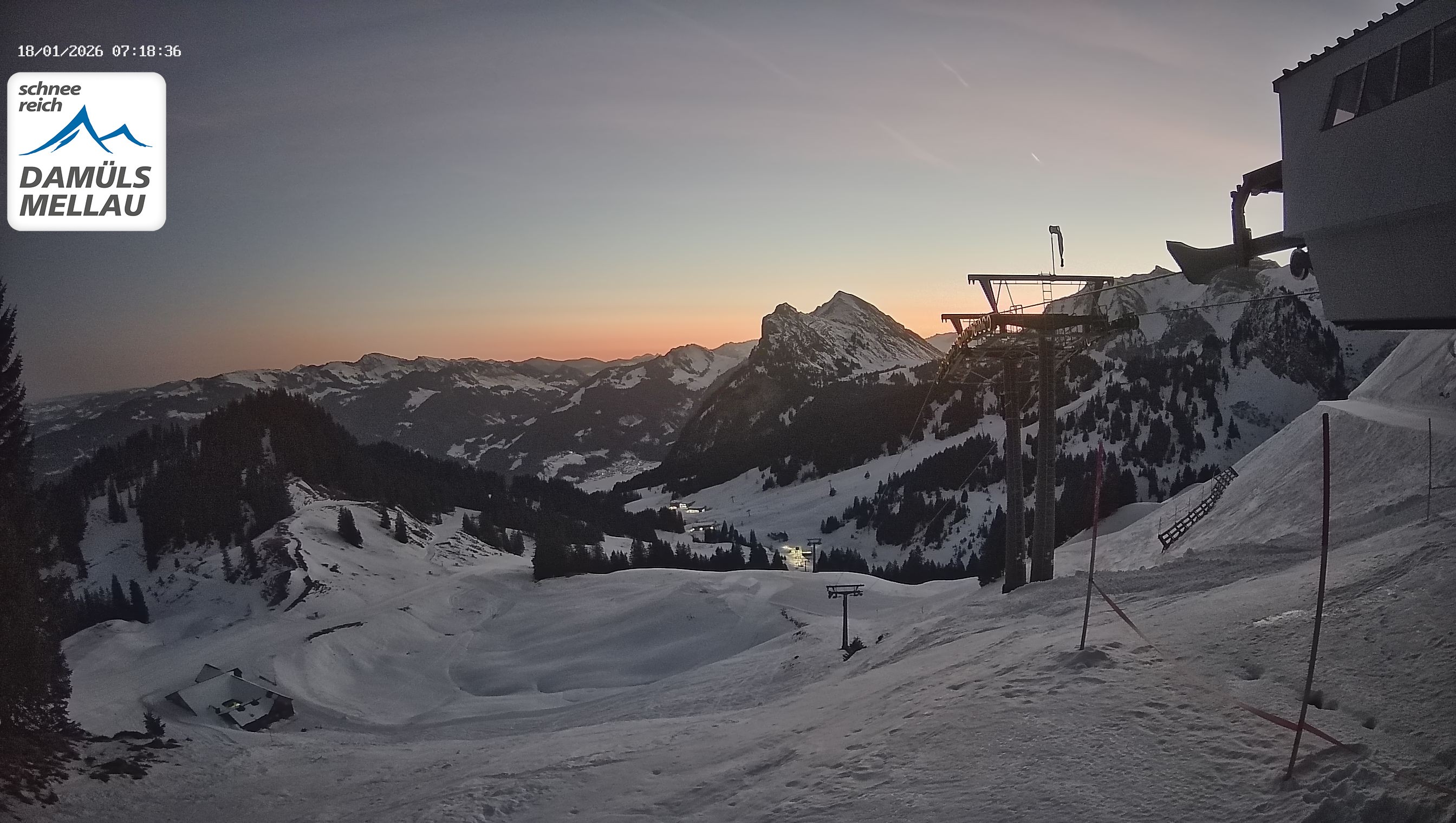 Archiv Foto Webcam Mellau im Bregenzerwald