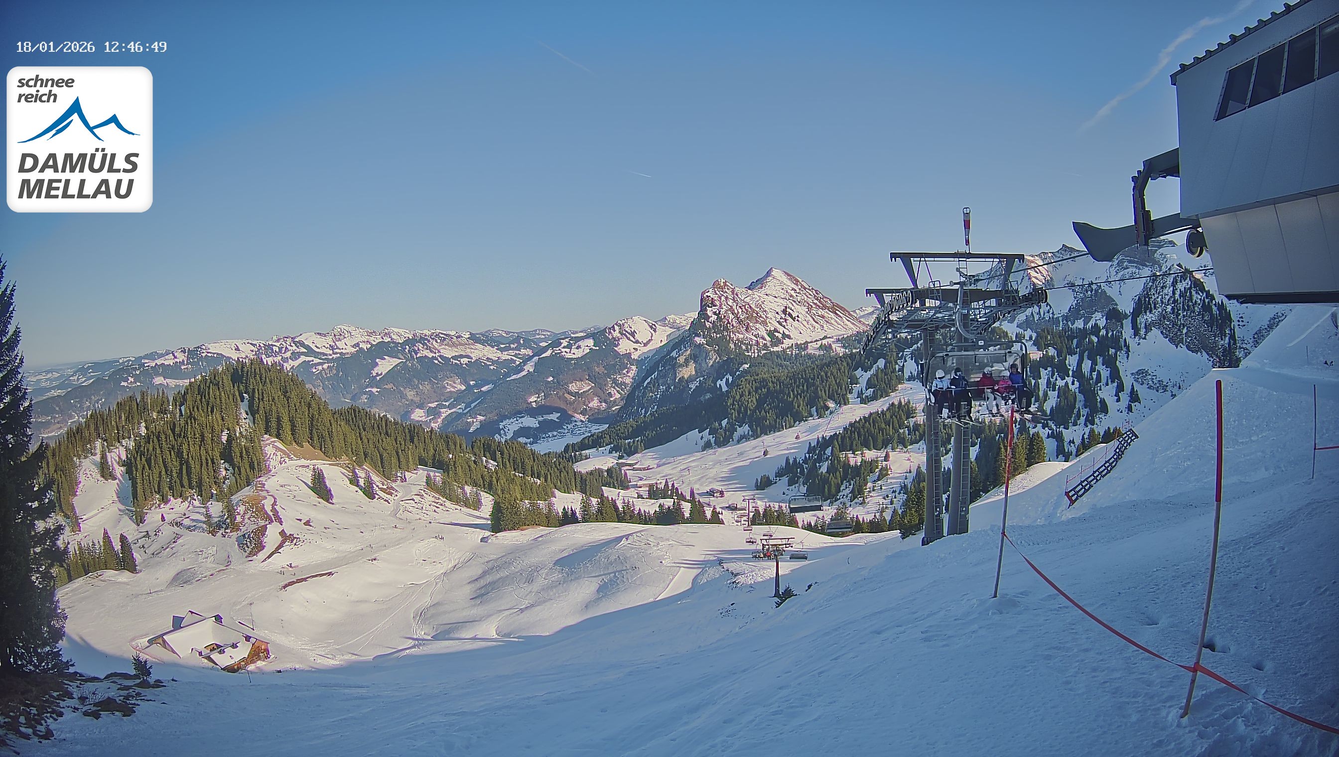 Archiv Foto Webcam Mellau im Bregenzerwald