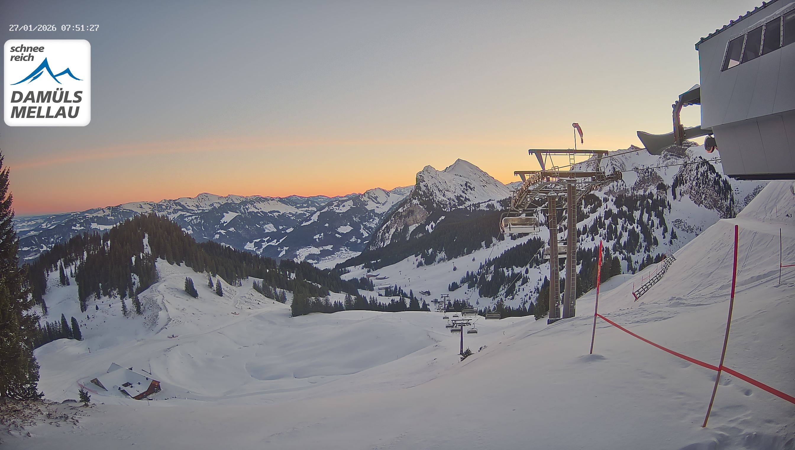 Archiv Foto Webcam Mellau im Bregenzerwald