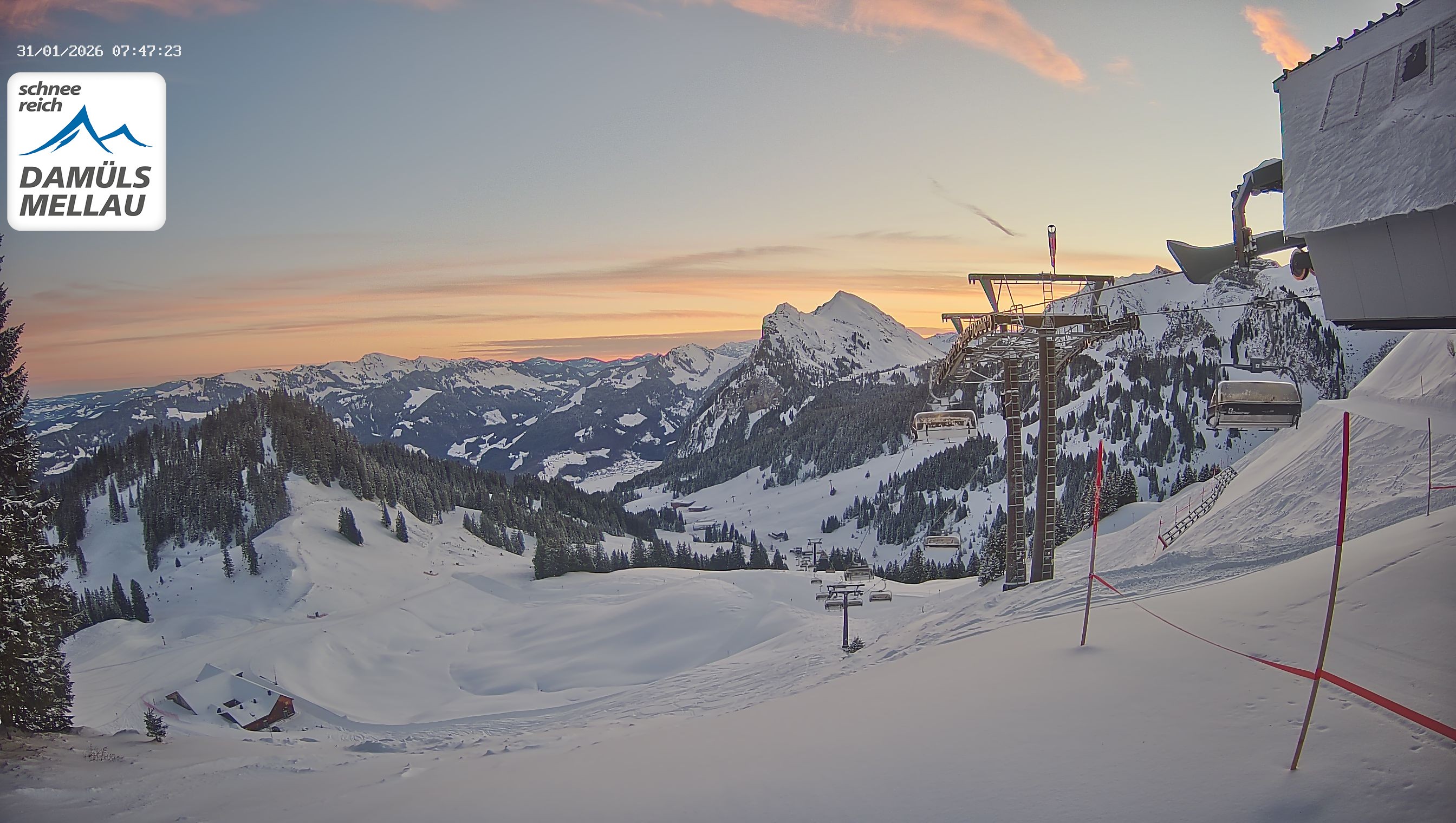 Archiv Foto Webcam Mellau im Bregenzerwald