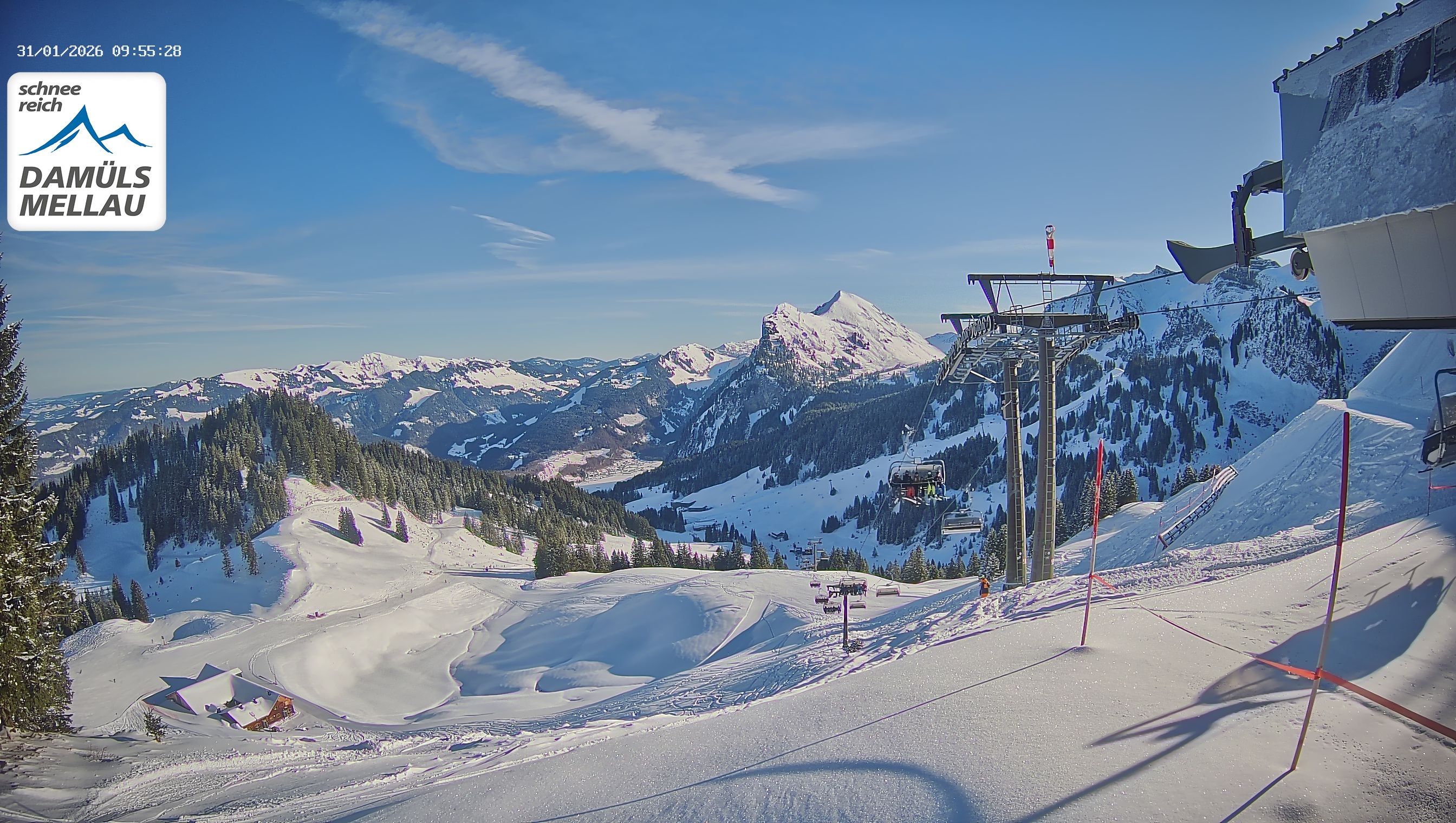 Archiv Foto Webcam Mellau im Bregenzerwald