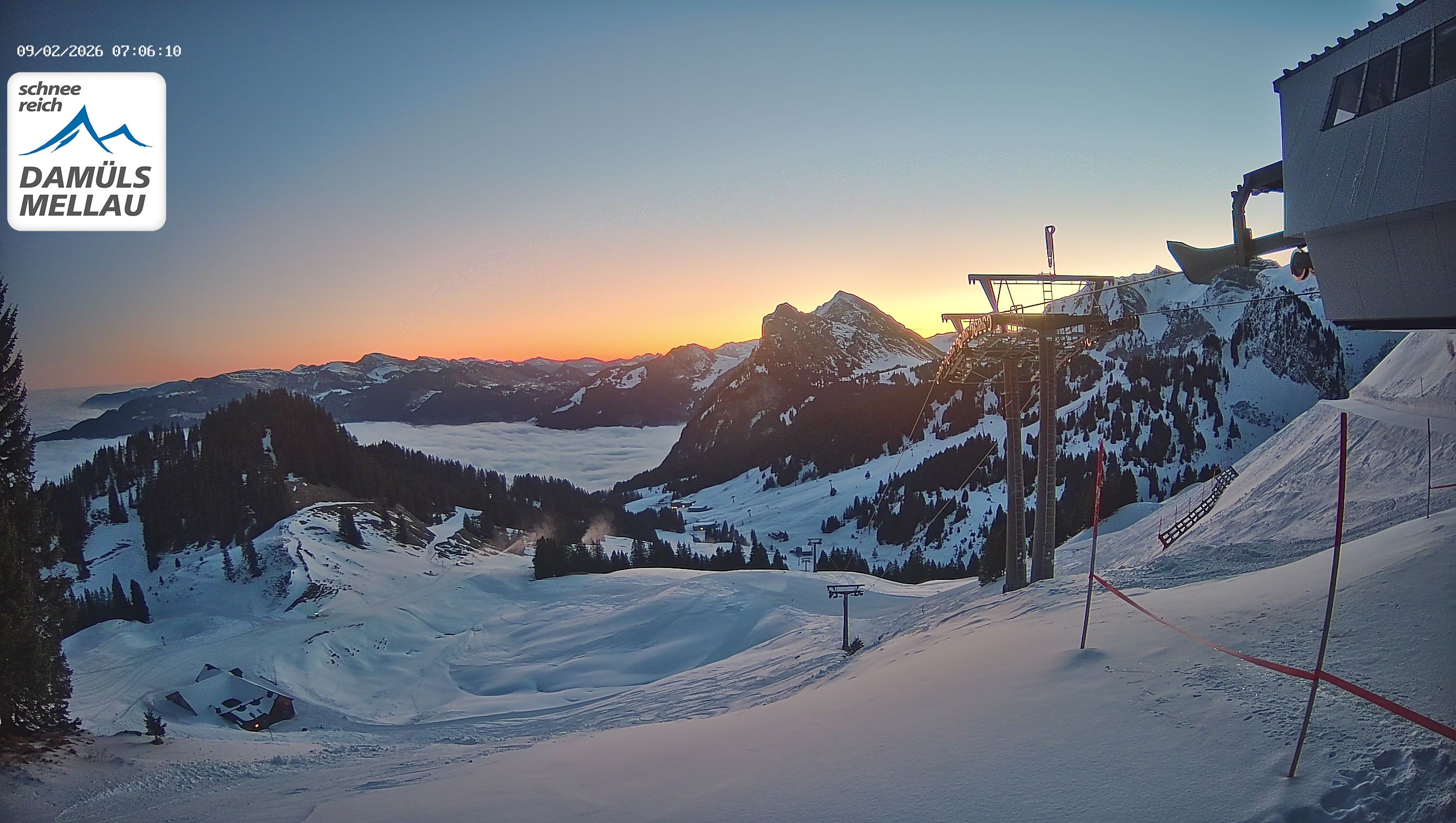 Archiv Foto Webcam Mellau im Bregenzerwald