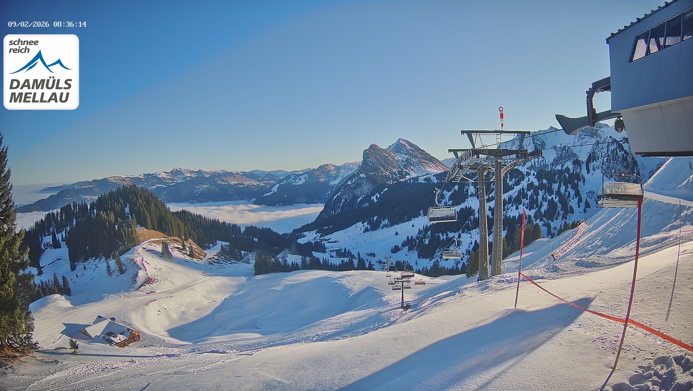 Archiv Foto Webcam Mellau im Bregenzerwald