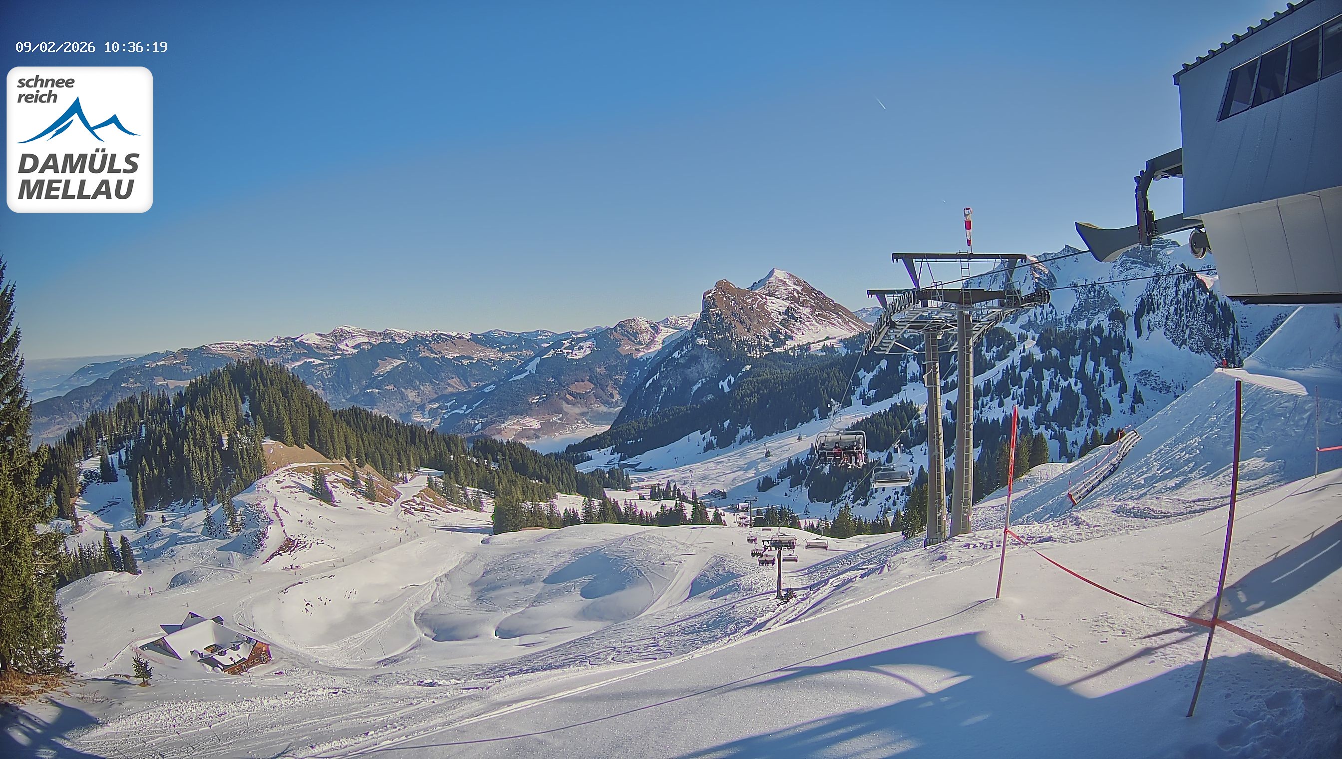 Archiv Foto Webcam Mellau im Bregenzerwald