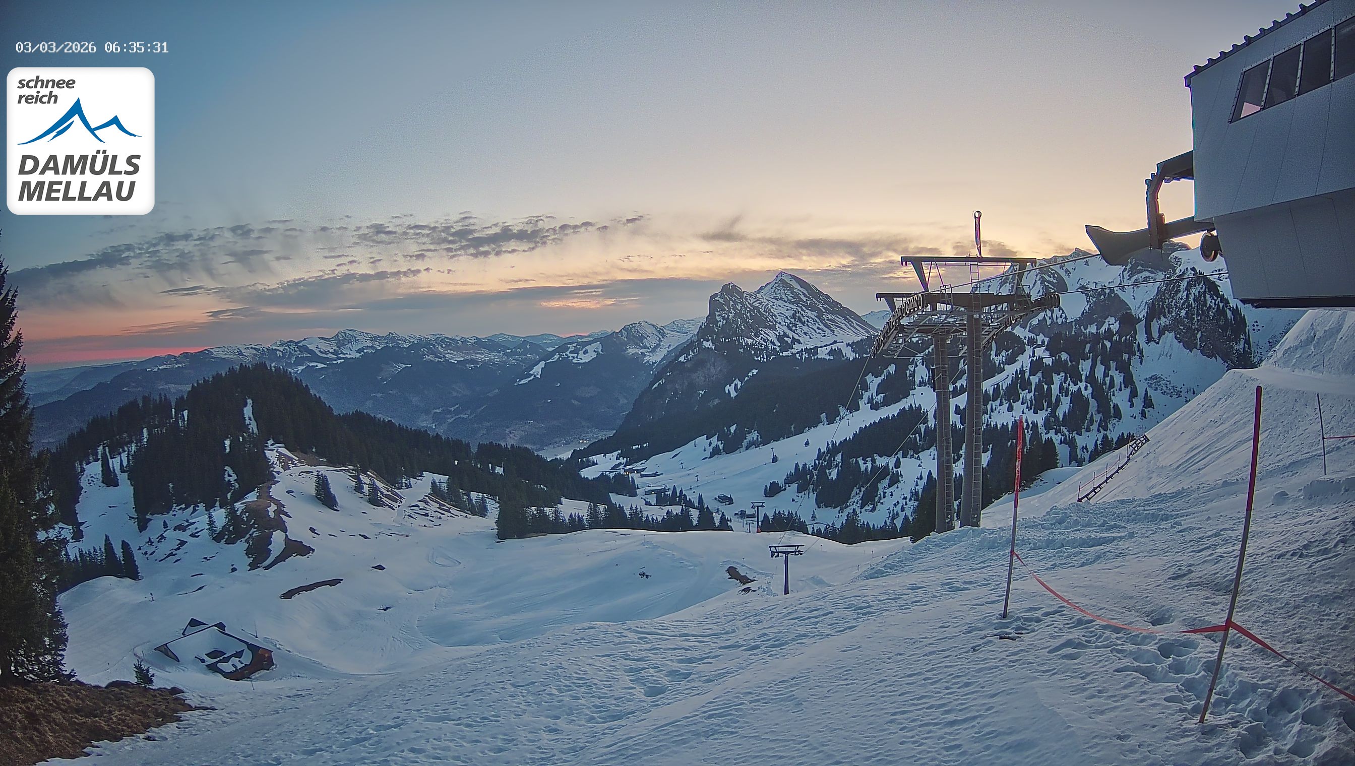 Archiv Foto Webcam Mellau im Bregenzerwald