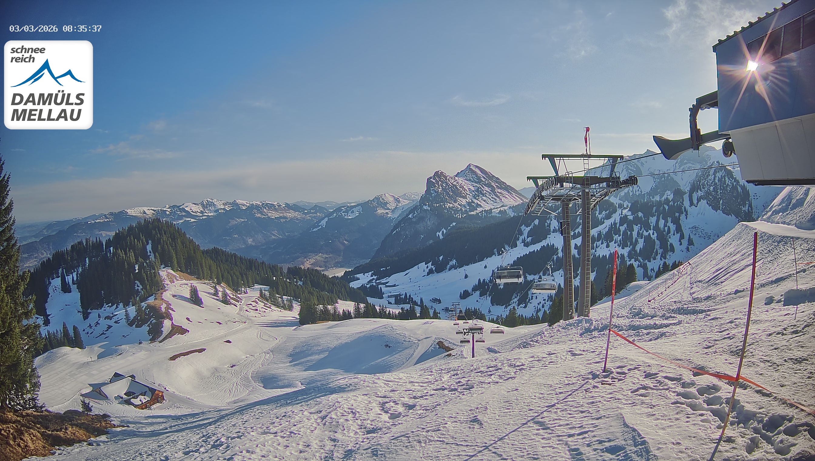 Archiv Foto Webcam Mellau im Bregenzerwald